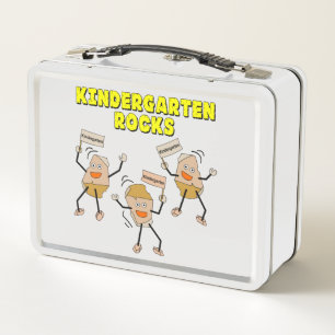 Kindergarten Rocks Metall Brotdose
