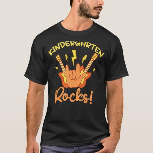 Kindergarten Rocks T-Shirt (Vorderseite)
