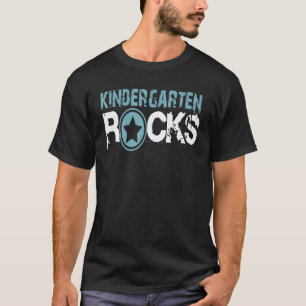 Kindergarten Rockt Erster Schultag Lehrer Studium T-Shirt