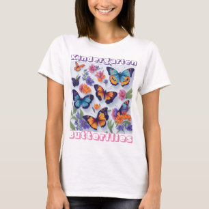 Kindergarten Schmetterlinge  T-Shirt