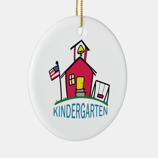 KINDERGARTEN SCHOOL KERAMIKORNAMENT (Rechts)