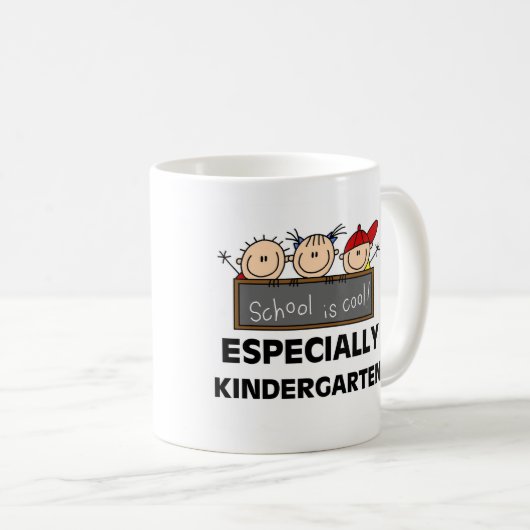 Kindergarten-Schule ist cool Kaffeetasse (VorderseiteRechts)