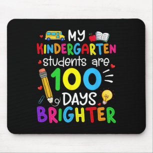 Kindergarten Schüler sind 100 Tage heller 100. Mousepad