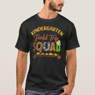 Kindergarten Schüler Zoo Field Trip Squad T-Shirt