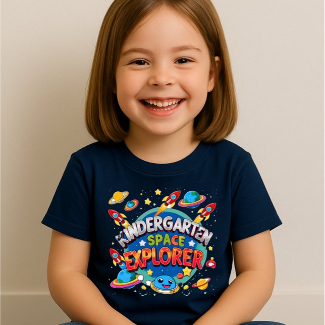 Kindergarten Space Explorer T - Shirt (Von Creator hochgeladen)