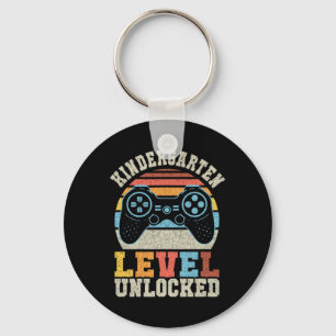 Kindergarten-Spielerlevel Unlock Gamer 1. Schultag Schlüsselanhänger