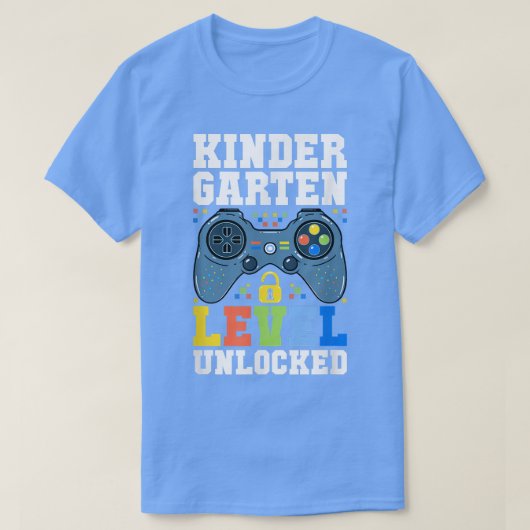 Kindergarten-Spielerlevel Unlocks Erster Tag T-Shirt (Design vorne)