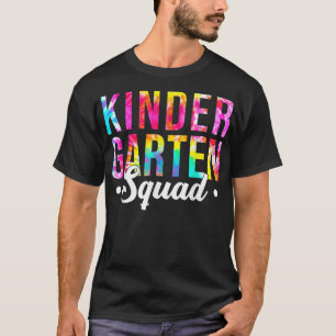 Kindergarten Squad Gefärbte Krawatte Kindergarten  T-Shirt