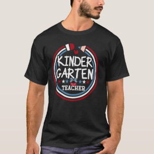 Kindergarten Squad Lehrer Coquette Cherry School T-Shirt