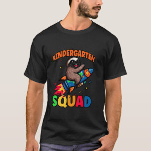 Kindergarten-Squad-Lehrer - Lustiger Rückkehr zur T-Shirt