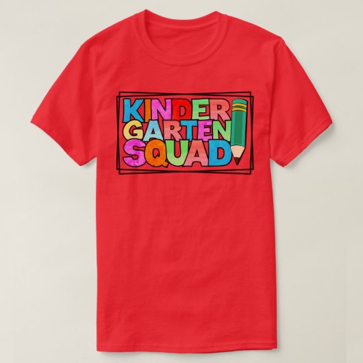 Kindergarten Squad T-Shirt (Design vorne)