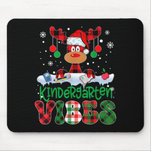 Kindergarten Stimmung Lehrer Buffalo Kariert Renti Mousepad