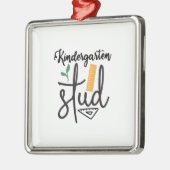Kindergarten Stud Ornament Aus Metall (Links)