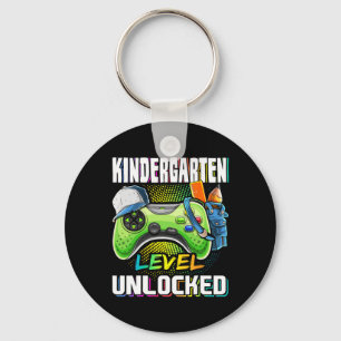 Kindergarten-Stufe freigeschaltetes Videospiel Ck  Schlüsselanhänger