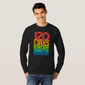 Kindergarten Teacher 120 Days Smarter 120th Day of T-Shirt (Vorne ganz)