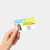 Kindergarten Teacher Colorful Ausweis (Handheld)