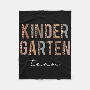 Kindergarten-Team Hallo Ck Zur Schule Würdigung Fleecedecke