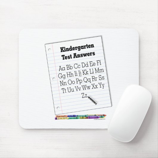 Kindergarten-Test Mousepad (Mit Mouse)