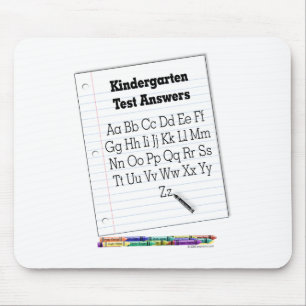 Kindergarten-Test Mousepad