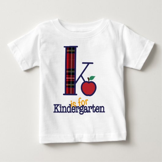 Kindergarten Top K ist für Kindergarten Shirt (Vorderseite)