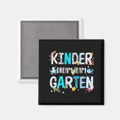 Kindergarten Traumteam Garten Ozean Tier Magnet (Vorderseite/Rückseite)