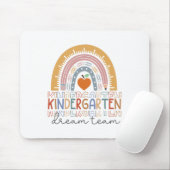 Kindergarten Traumteam Regenbogen Willkommen Ck In Mousepad (Mit Mouse)