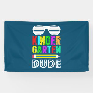 Kindergarten Typ erster Tag Zurück Banner