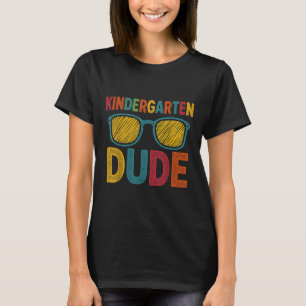 Kindergarten Typ Sonniger erster Tag Zurück zur Sc T-Shirt