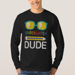 Kindergarten Typ Vintag zurück an Schüler T-Shirt
