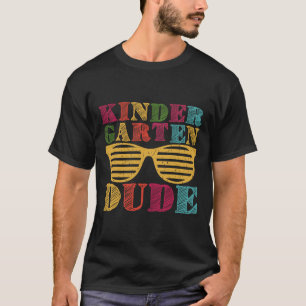 Kindergarten-Typ zurück zur Schule Lustiger erster T-Shirt