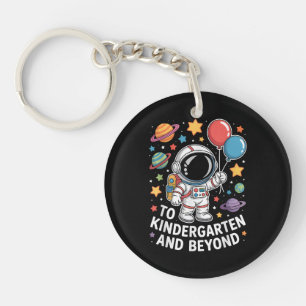 Kindergarten und darüber hinaus Astronaut Weltraum Schlüsselanhänger