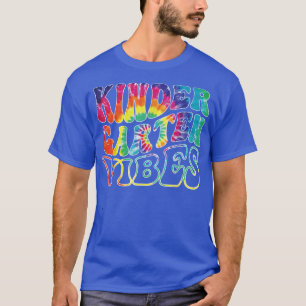 Kindergarten Vibes Back to School Teacher Girls Bo T-Shirt
