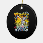 Kindergarten Vibes Dalmatiner Tee Keramik Ornament (Links)