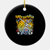 Kindergarten Vibes Dalmatiner Tee Keramik Ornament (Hinten)