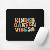 Kindergarten Vibes - Kinder-Crew Retro Erster Tag Mousepad (Mit Mouse)