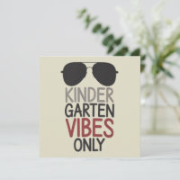 Kindergarten Vibes nur zurück zur Schule