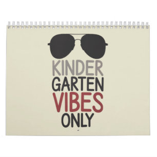Kindergarten Vibes nur zurück zur Schule Kalender