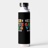 Kindergarten Vibes Zurück zu Schüler Trinkflasche (Links)