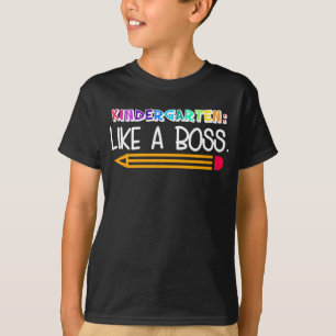 Kindergarten: Wie ein Boss T-Shirt