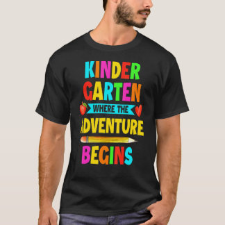 Kindergarten, wo das Abenteuer zurück zum SC begin T-Shirt