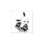 Kindergarten zeichnend Hirsche Blume Tierkunst Gummistempel (Prägung)