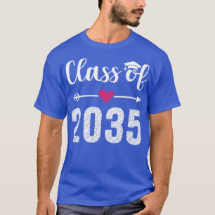 Kindergarten zu Abschluss wachsen mit mir Klasse 2 T-Shirt