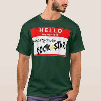 Kindergarten Zurück zur Schule Rock Star T - Shirt