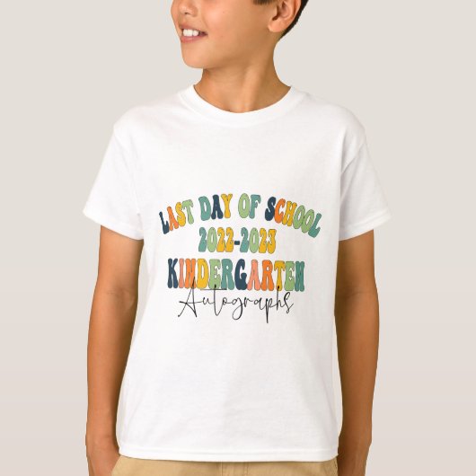 Kindergartenautografien 2023 T-Shirt (Vorderseite)