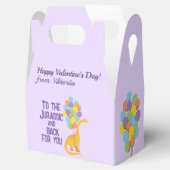 Kindergartendino Valentines Geschenkschachtel (Geöffnet)