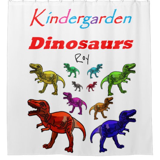 Kindergartenduschvorhang Duschvorhang (Vorderseite)