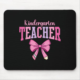 Kindergartenerzieherin Erster Schultag für Männer Mousepad
