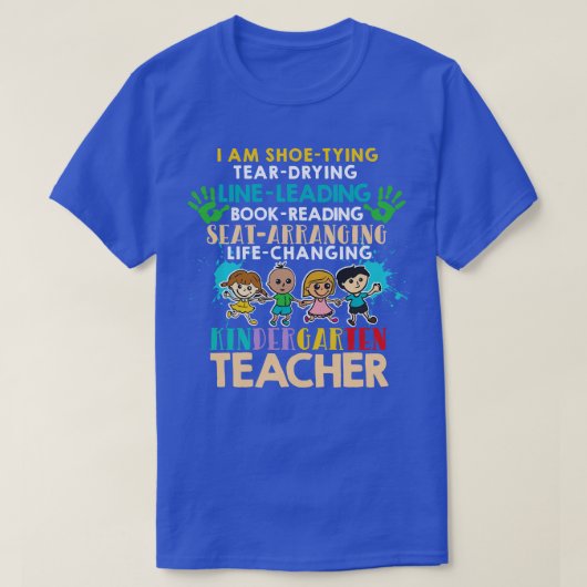 Kindergartenlehrer 2 T-Shirt (Design vorne)