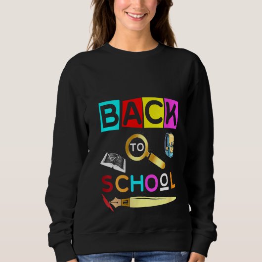 Kindergartenlehrer an die Schule Sweatshirt (Vorderseite)