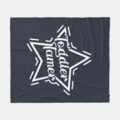 Kindergartenlehrer Fleecedecke (Vorderseite (Horizontal))